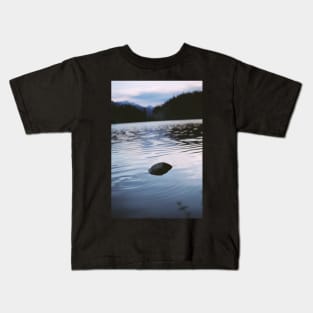 Yellowhead Lake - British Columbia Kids T-Shirt